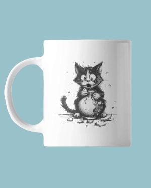 Mug Chat Maladroit