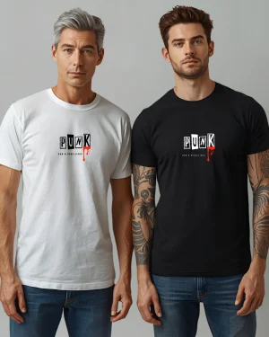 T-shirt Punk Raw & Rebellious