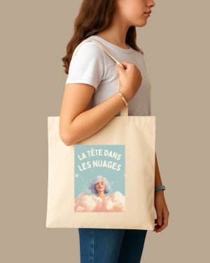 Tote bag La Tête dans les Nuages