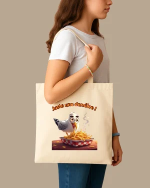 Tote bag Juste une Dernière